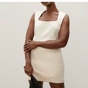 Everlane Cream Mini Dress